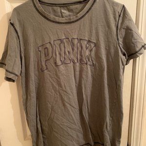 victoria's secret pink tee shirt